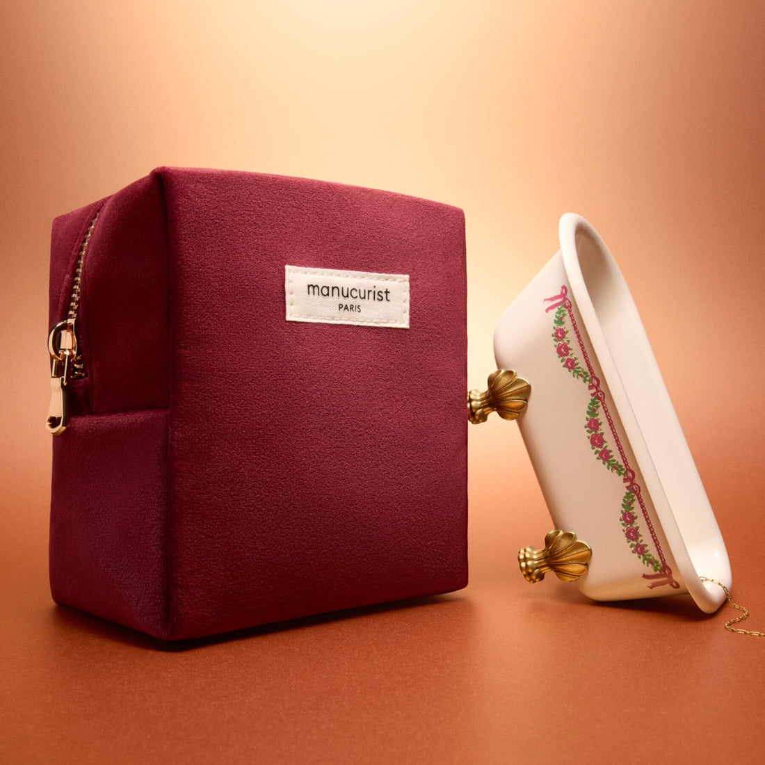 Pochette en Velours Holiday