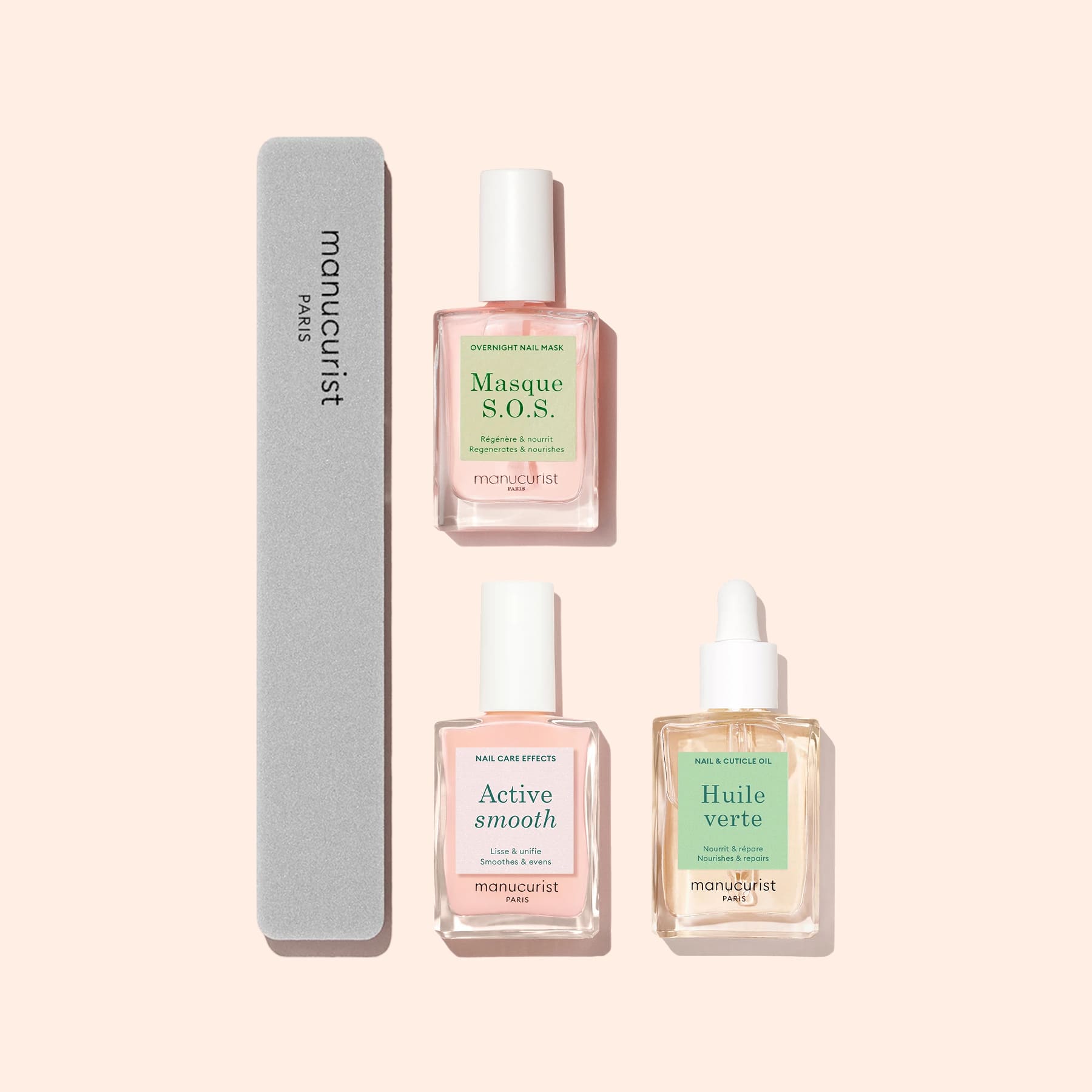 Ultimate Routine - Ridged nails