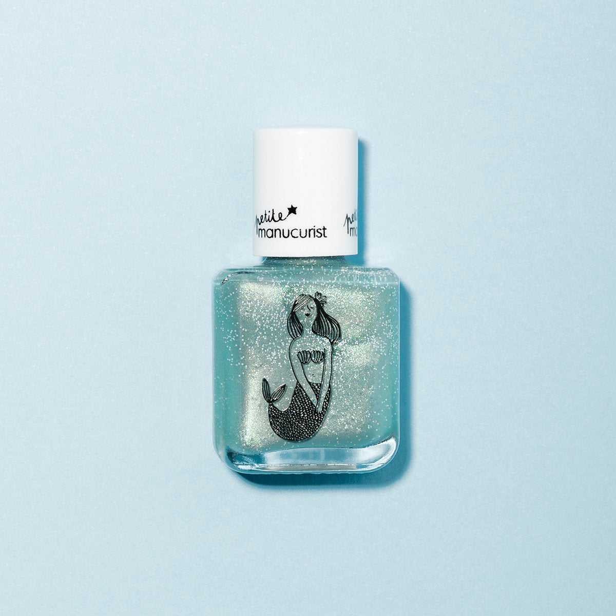 Bonnie the Mermaid by Manucurist is a sparkly, light blue kids&