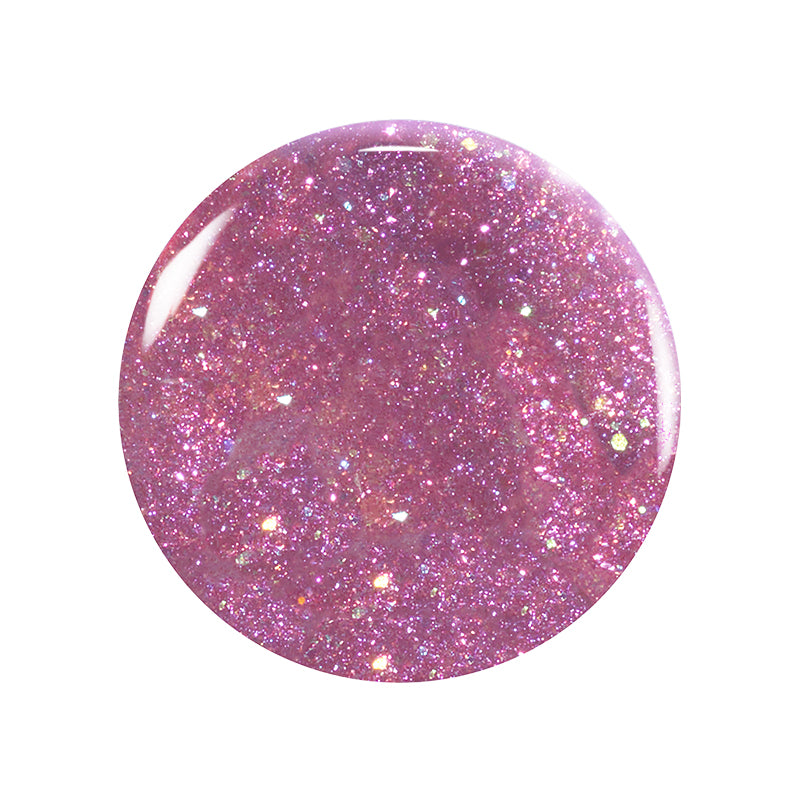 Betty the Turtle by Manucurist is a round drop of raspberry glitter pink kids&