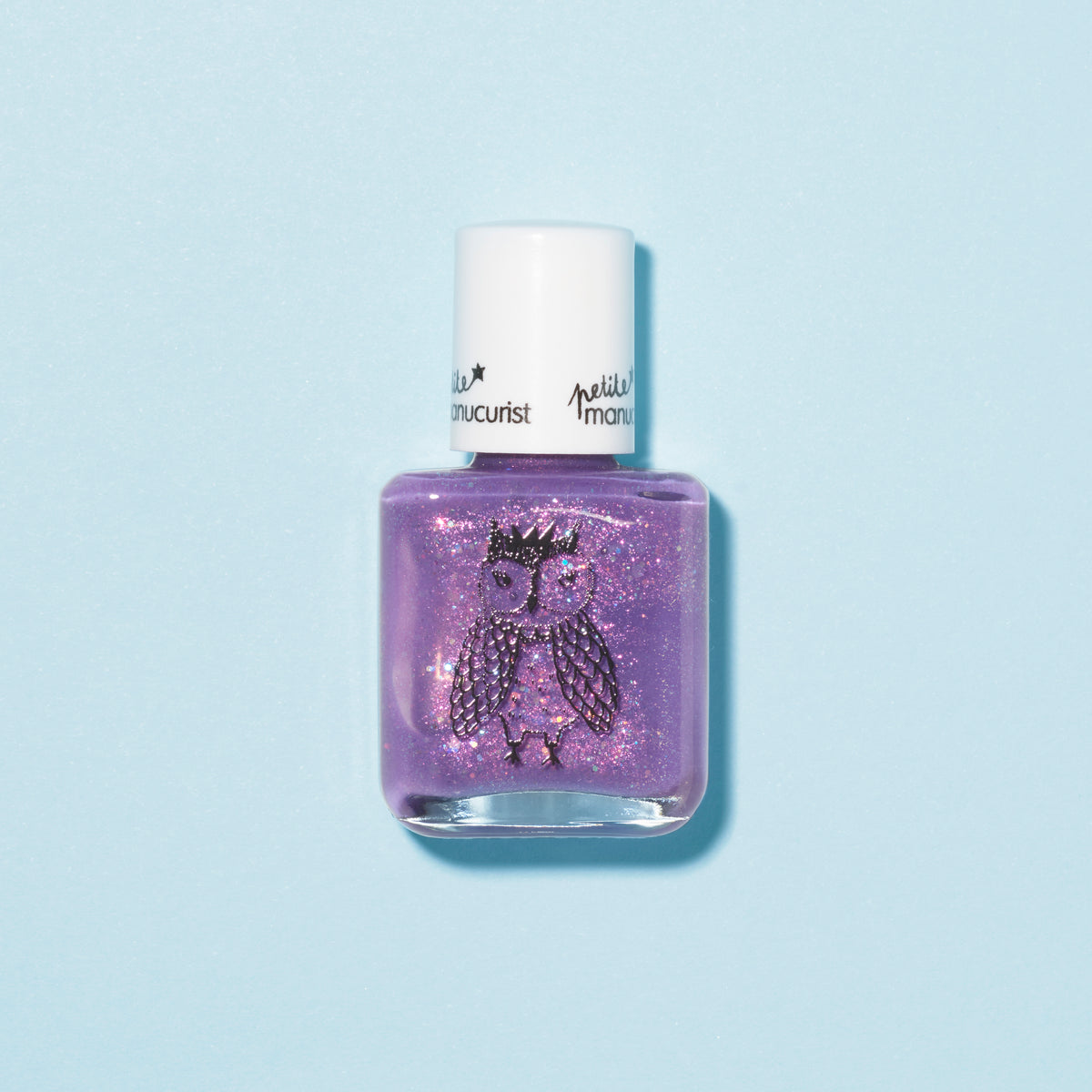 A bottle of Manucurist Scarlett the Owl kids&