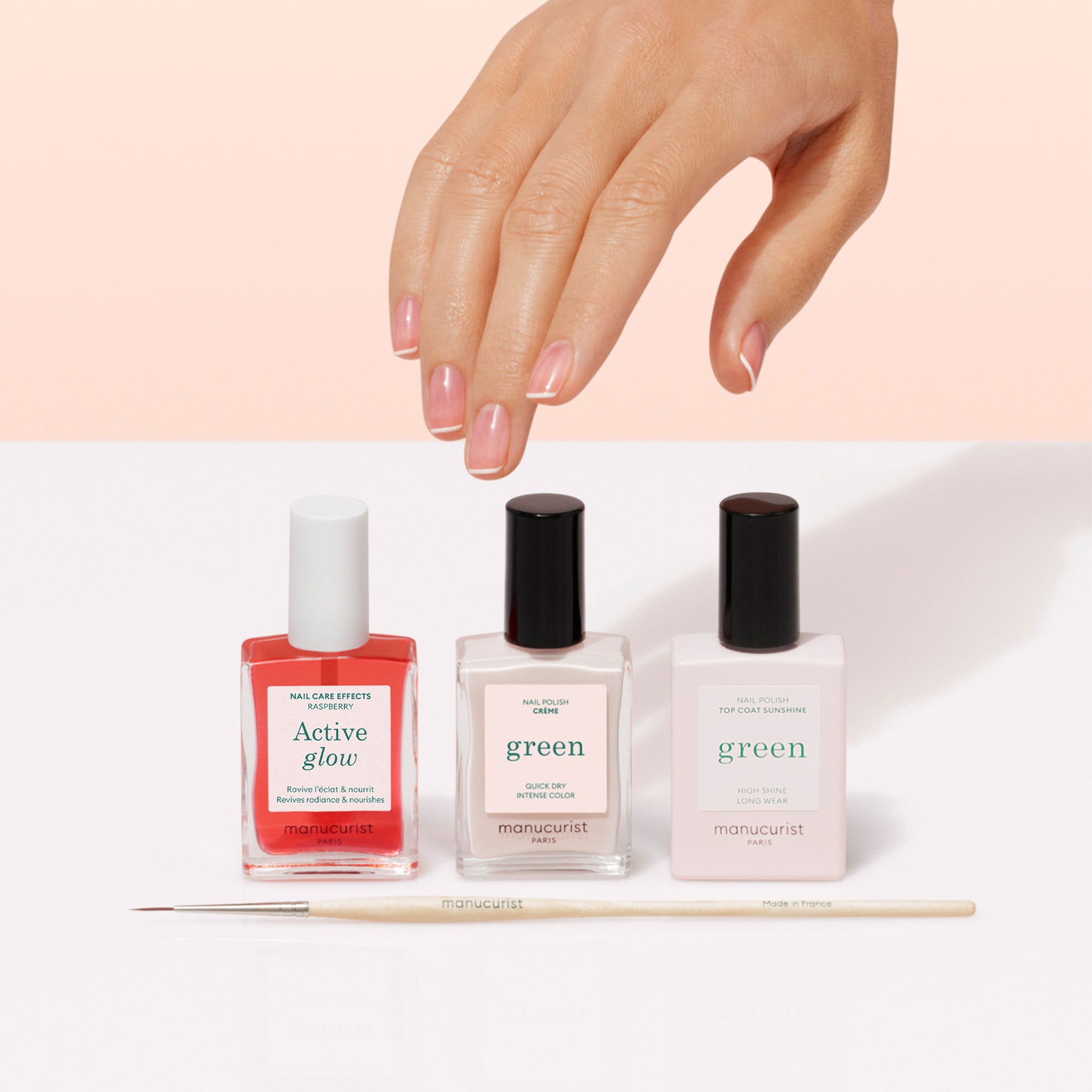 Try the Deconstructed French Manicure for a Fresh Take on the Classic Look