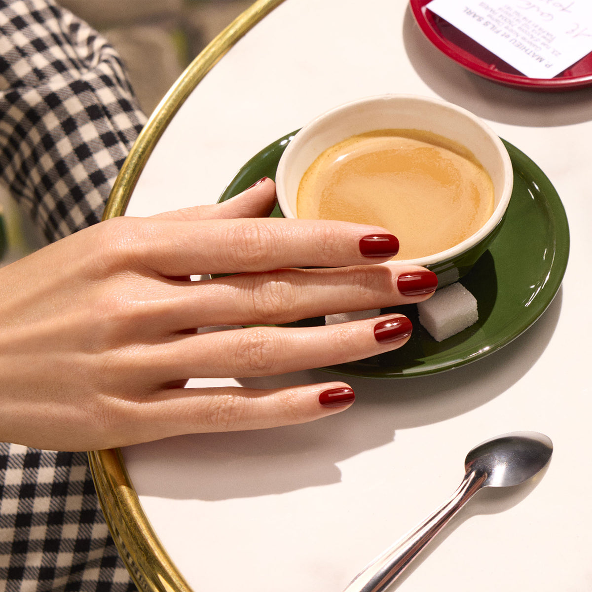 A hand with Manucurist&