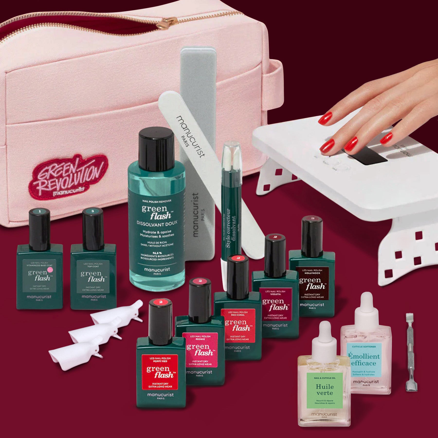 【SALE】manucurist green flash ジェルネイルセット Green Flash™ Super Ultimate Kit | Manucurist