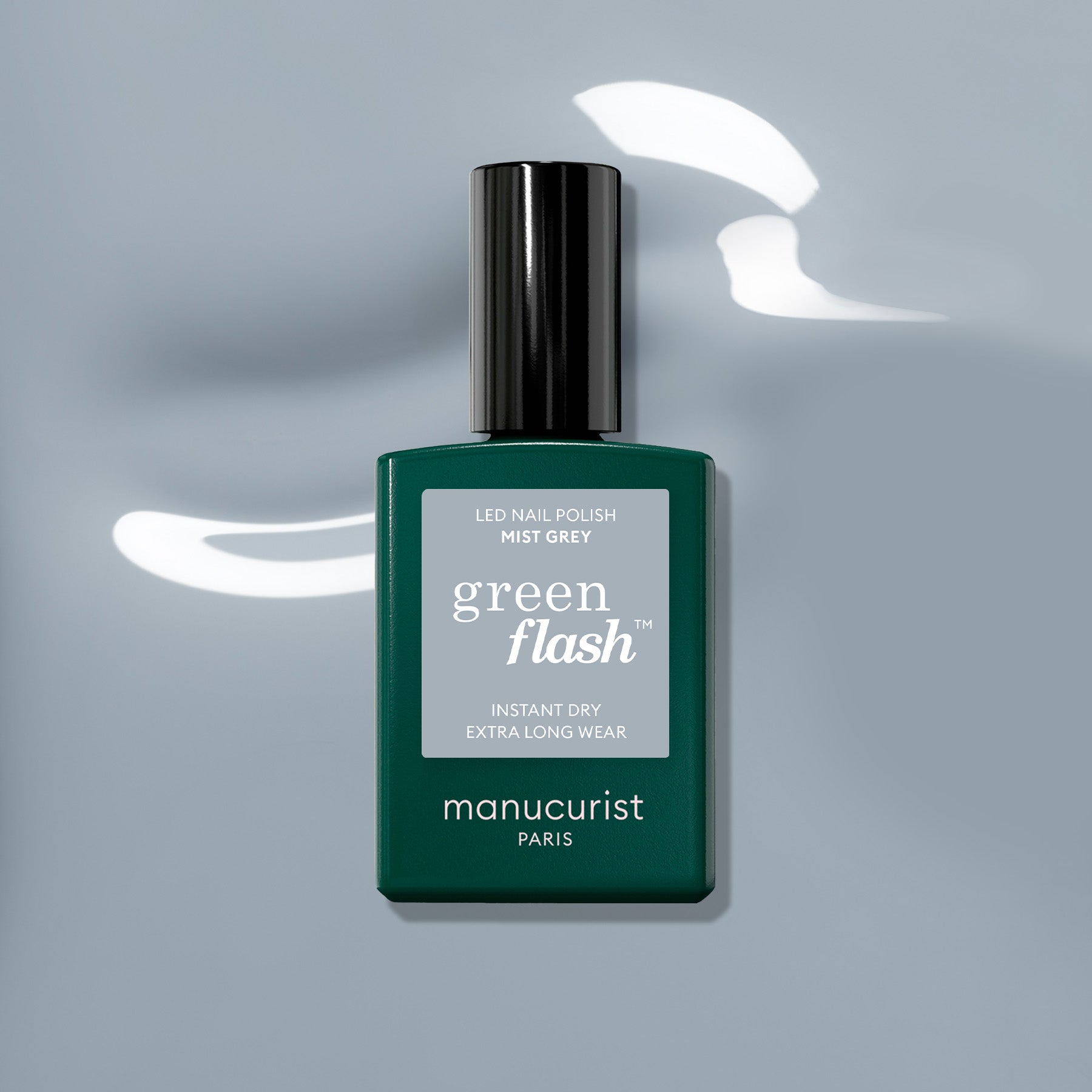 Blue with Gray Undertones LED Gel polish - Mist Grey | Manucurist