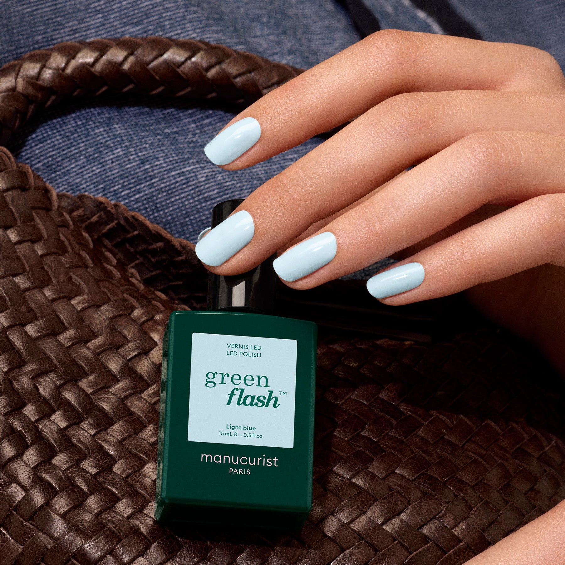 Light Blue Gel nail polish | Manucurist