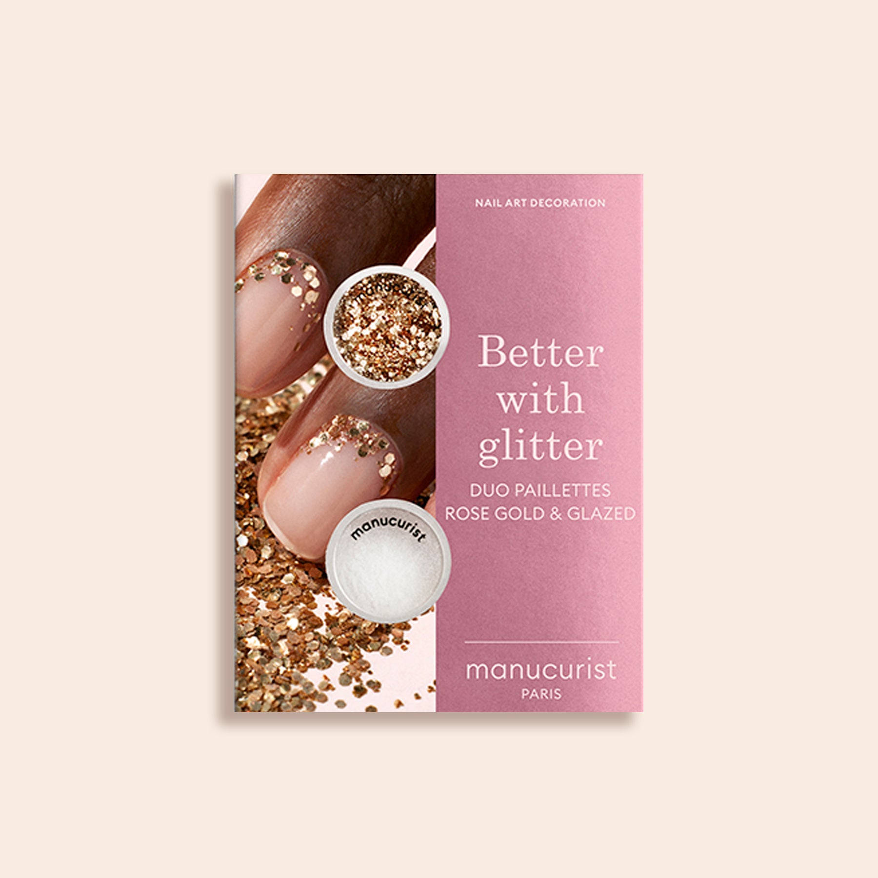 Glitters Duo Rose Gold &amp; Glazed