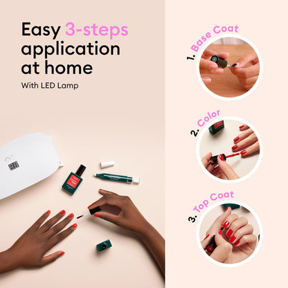 Full Care &amp; Color Kit for soft nails