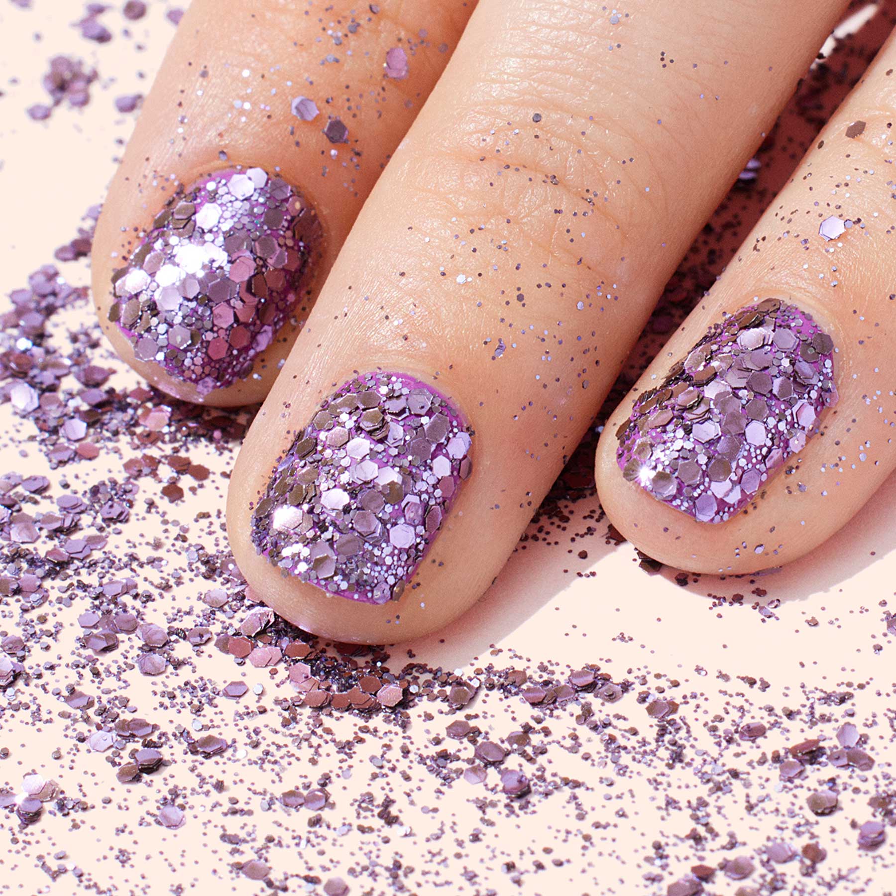 Amethyst Sky Biodegradable Glitter 1 Ounce - Made from Plant Cellulose,  Earth Friendly. Perfect for Body, Cosmetics, Crafts, DIY Projects. Can be
