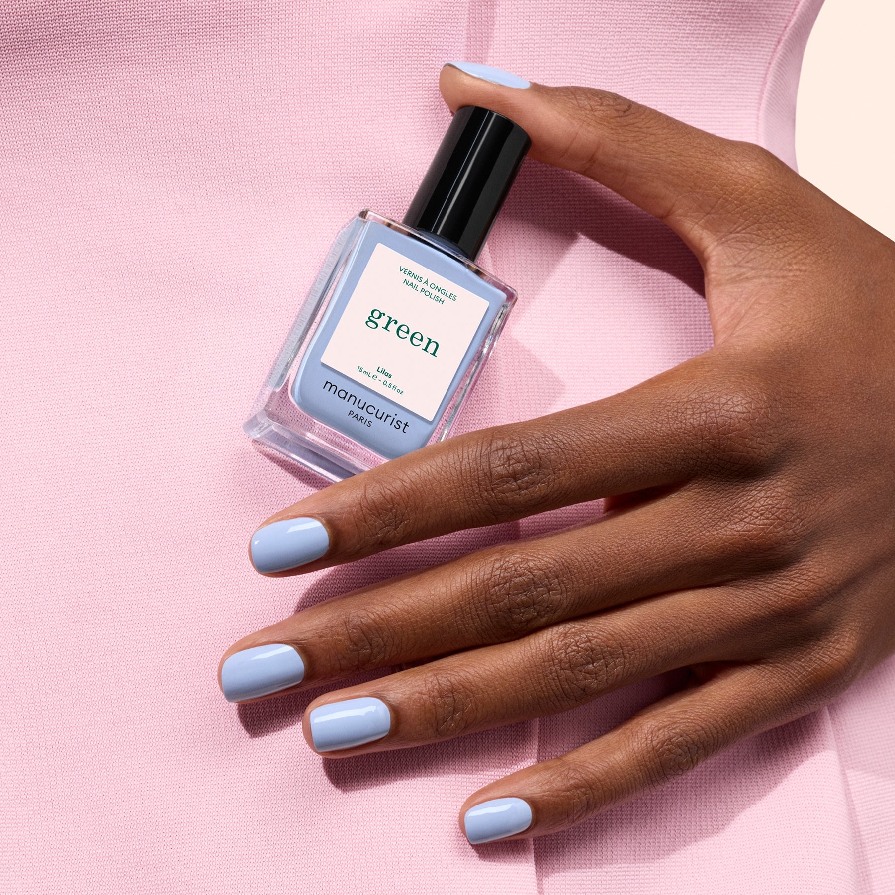 RUSO　ライトブルー24 Pastel blue Nail polish - Lilas | Manucurist