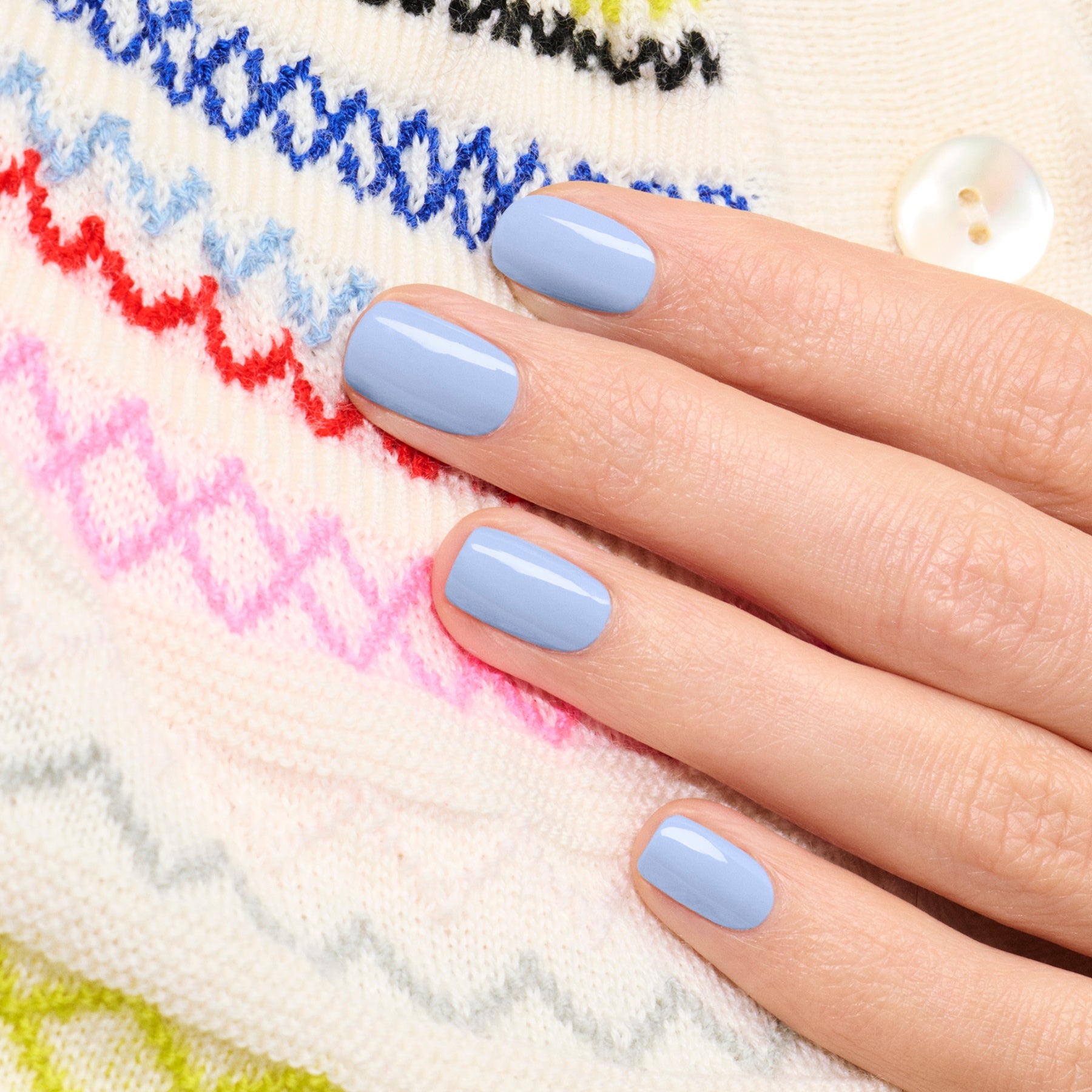 Pastel blue Gel nail polish - Lilas | Manucurist