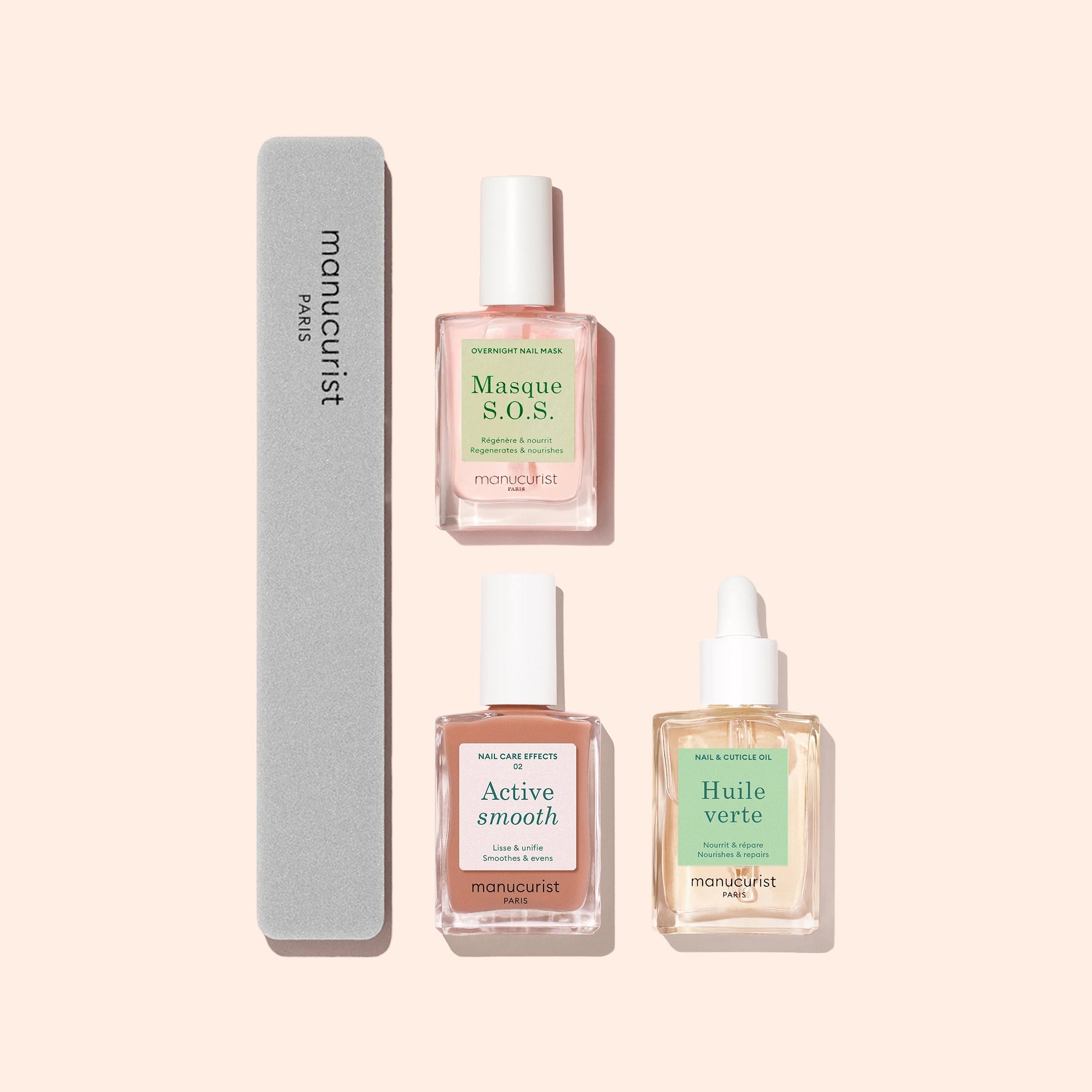 Starter Routine - Ridged Nails