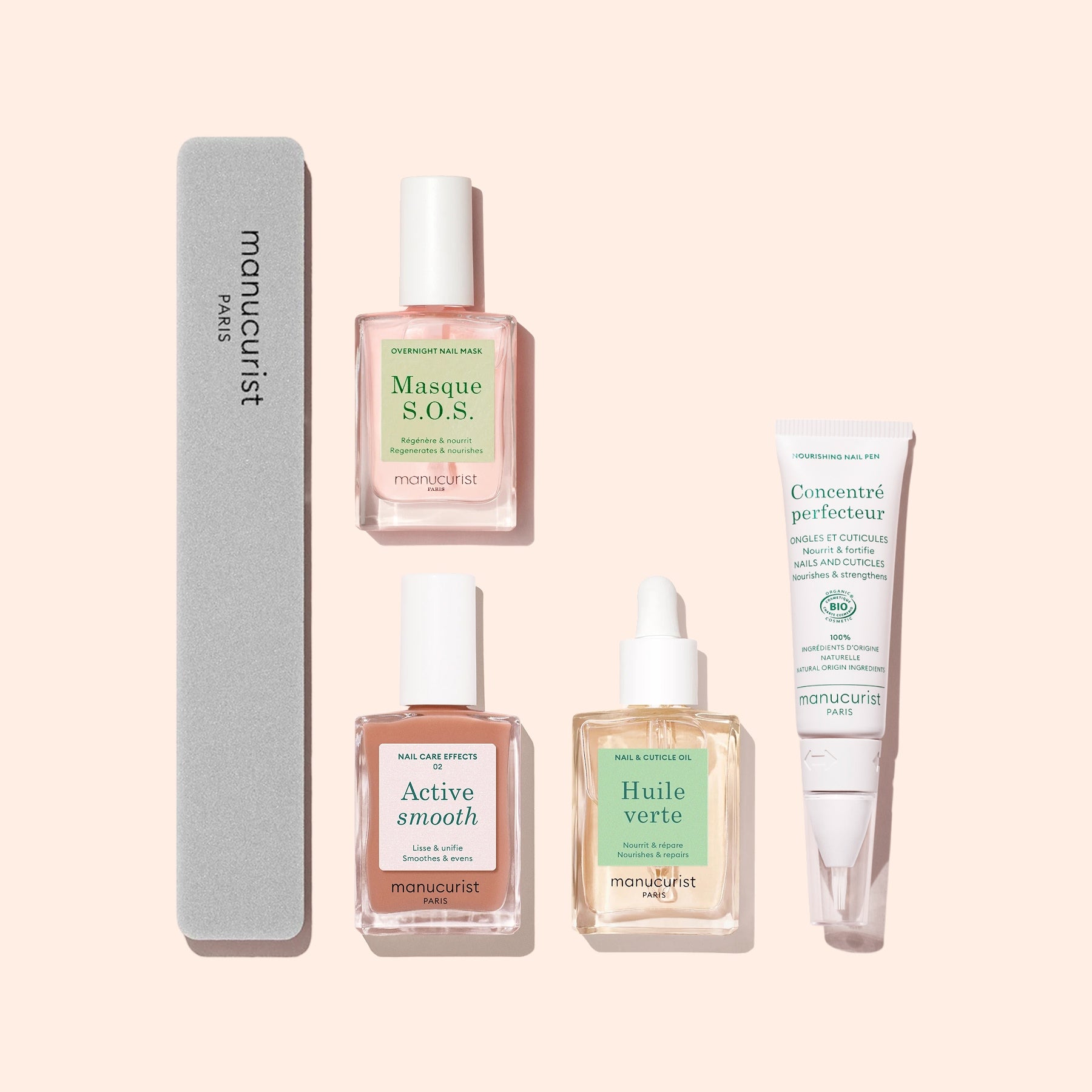 Ultimate Routine - Ridged Nails