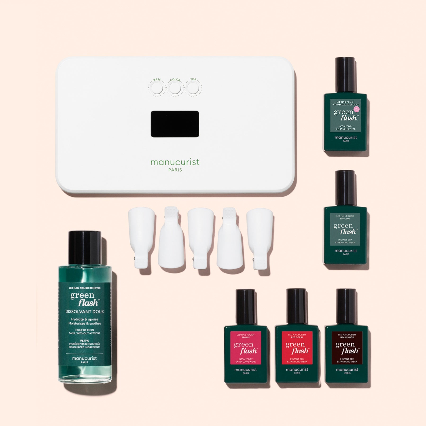 マニキュリスト\"グリーンフラッシュ\" スターターキットオーテンシア manucurist green flash（マニキュリスト グリーン フラッシュ
