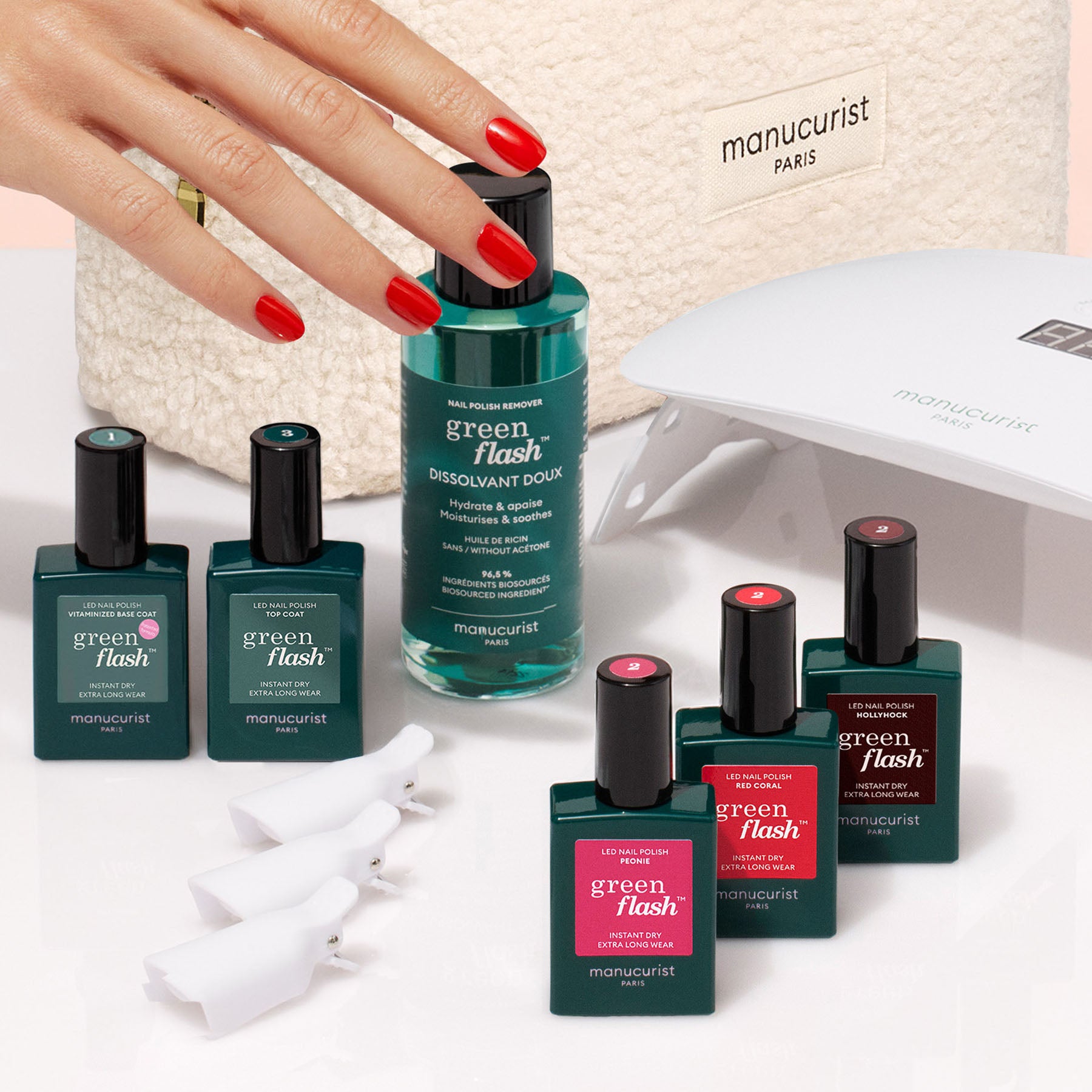 最終値下げ【manucurist】 グリーンフラッシュスターターキット Green Flash™ Starter Kit | Manucurist