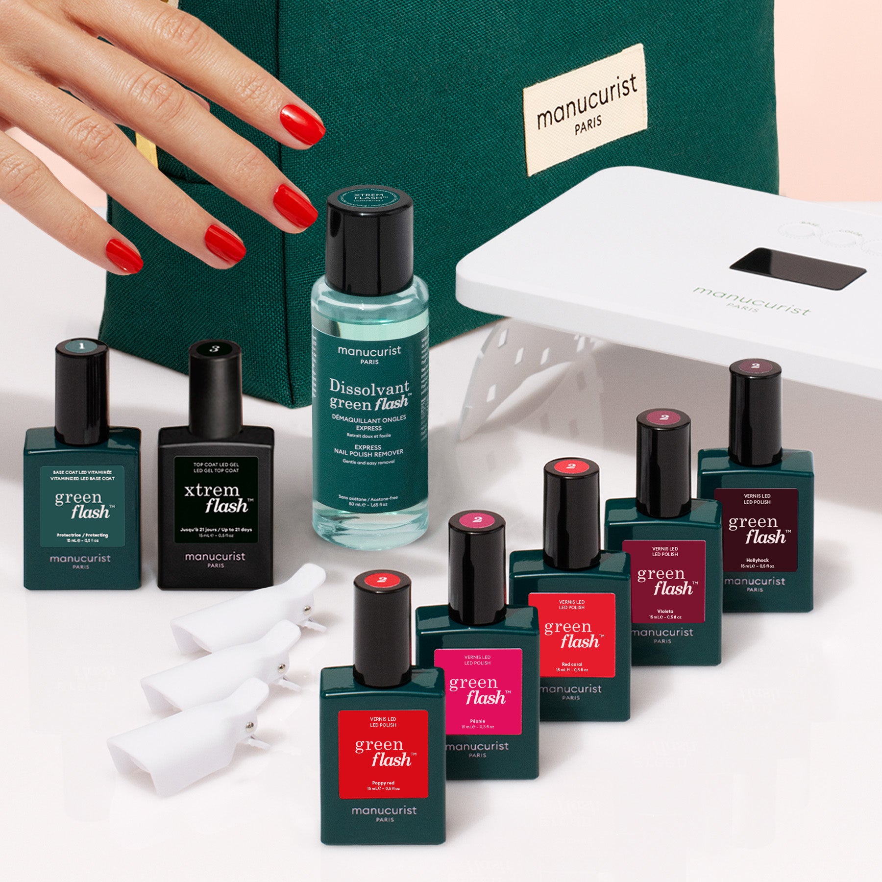 【限定品・新品】manucurist green ネイルケアセット Green Flash™ Super Starter Kit | Manucurist