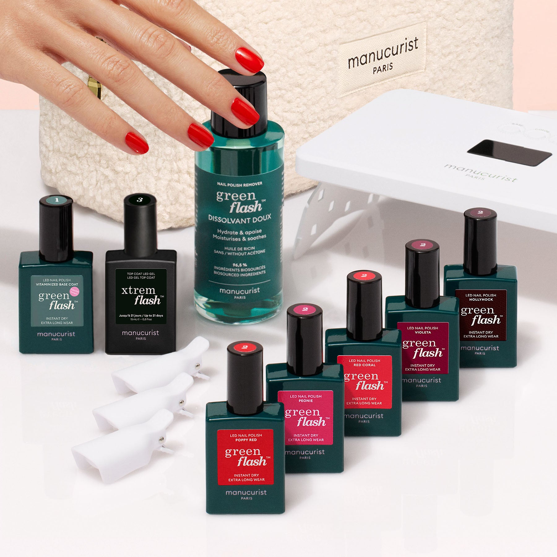 【SALE】manucurist green flash ジェルネイルセット Green Flash™ Super Starter Kit | Manucurist