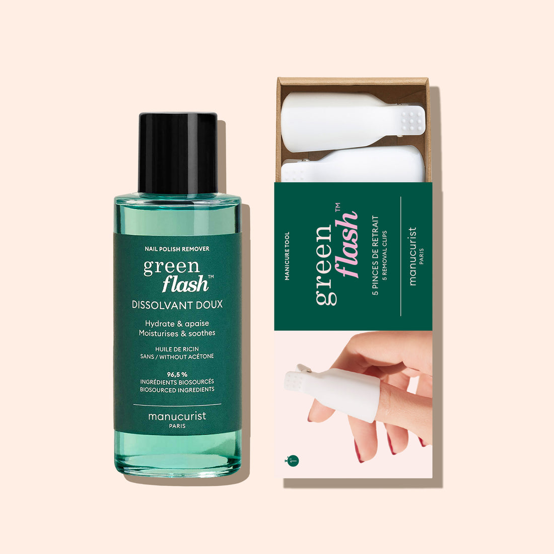 Green Flash™ Remover & Clips Duo