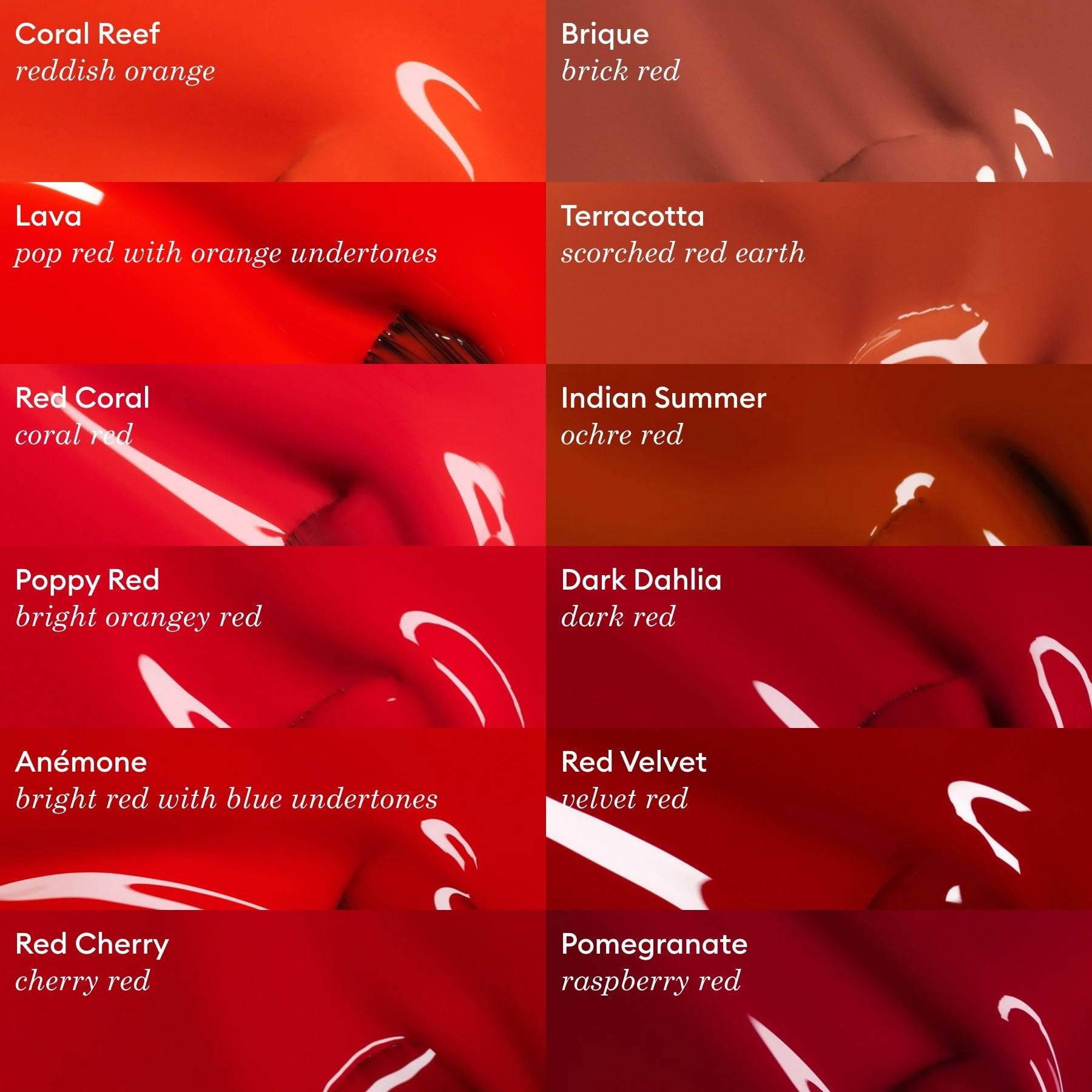 Reddish brown Gel nail polish - Indian Summer | Manucurist