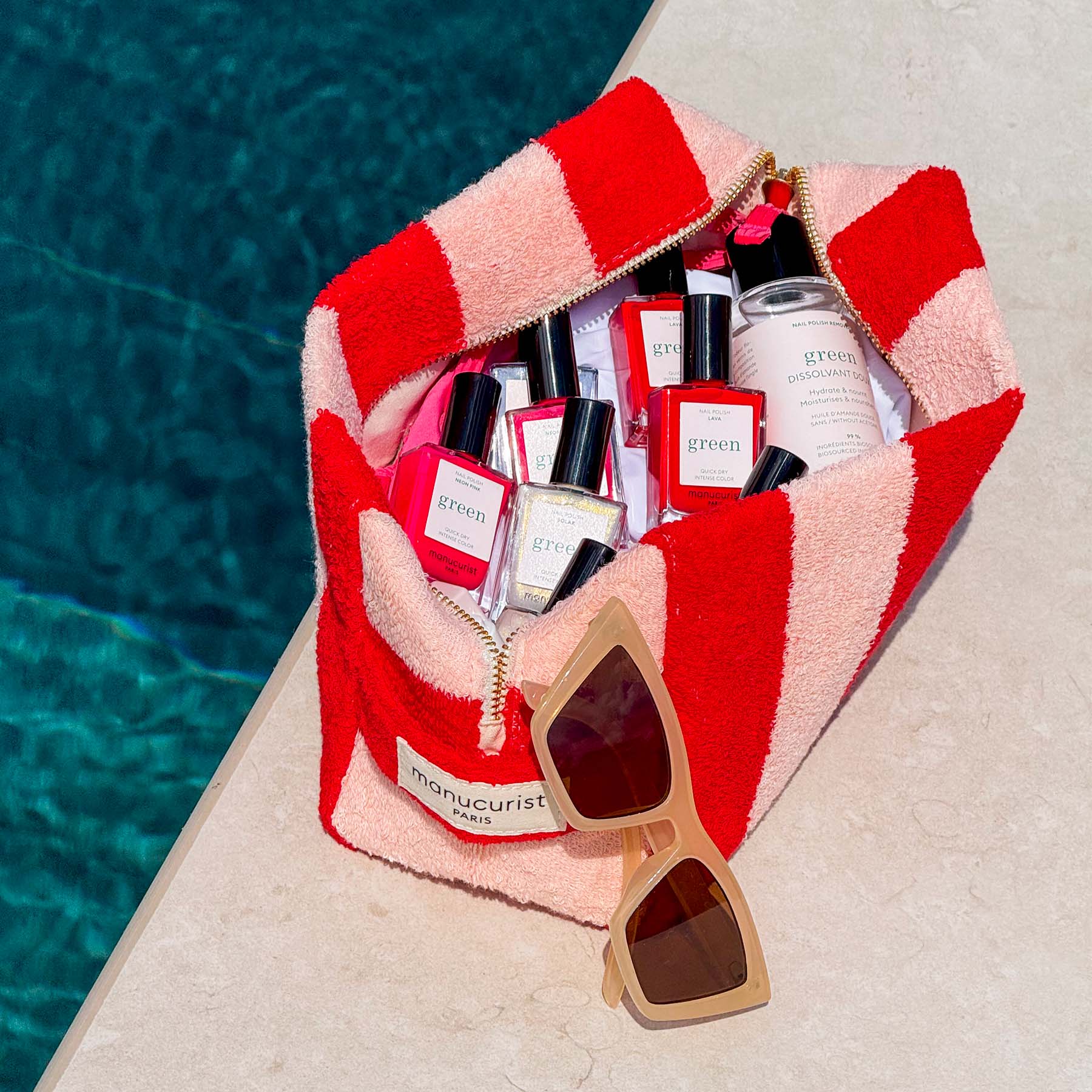 Striped Terry Bag
