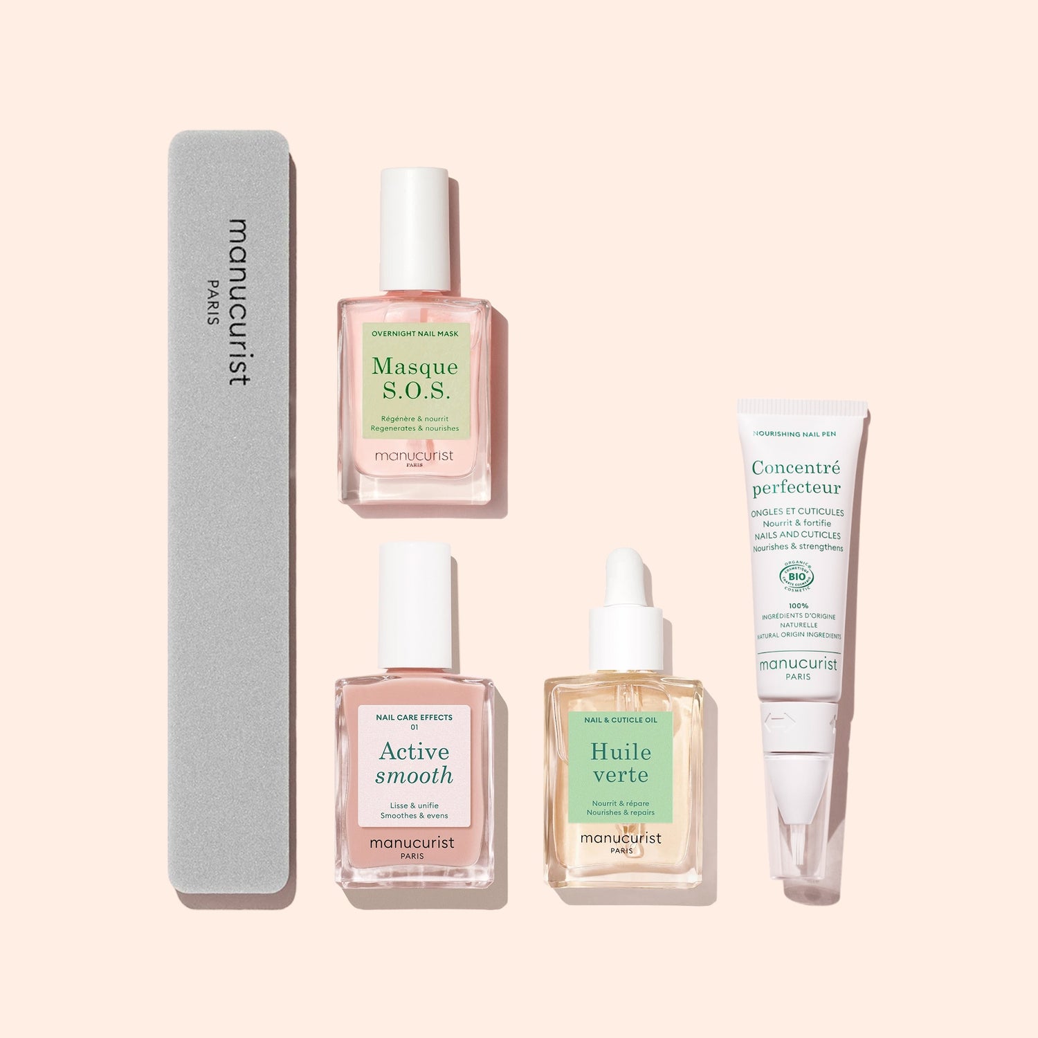 Starter Routine - Ridged Nails