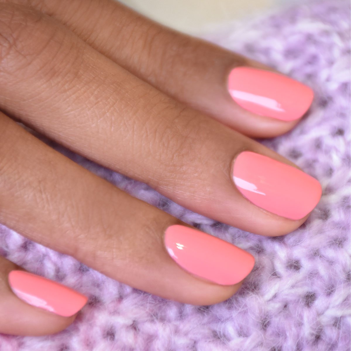 PNB Coral pink gel nail polish 213 – NashlyNails