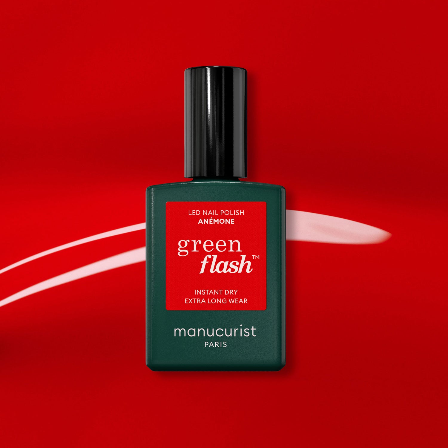 MANUCURIST MANUCURIST NAGELLACK GREEN – NAGELLACK - Nail polish -  anemone/mottled red - Zalando.de
