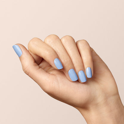 pastel blue nails
