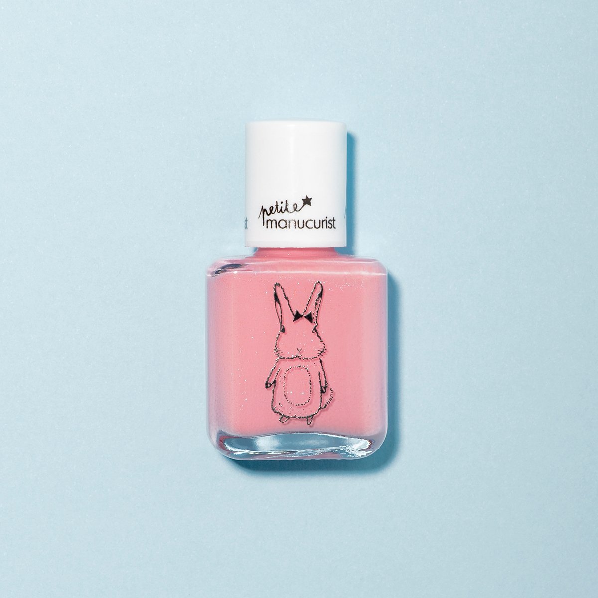A bottle of Manucurist Rosie the Rabbit kids&