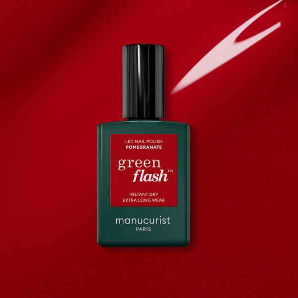 Manucurist Green Flash LED polish gel Red Coral 15 ml